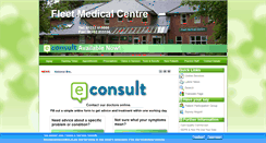 Desktop Screenshot of fleetmedicalcentre.co.uk